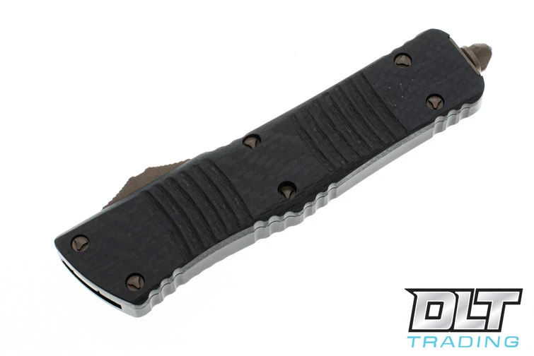 Microtech 144-15APCFS Combat Troodon T/E - Carbon Fiber - Bronze Apocalyptic Blade - Sig… 4 Microtech 144-15APCFS Combat Troodon T/E - Carbon Fiber - Bronze Apocalyptic Blade - Sig… - Image 4