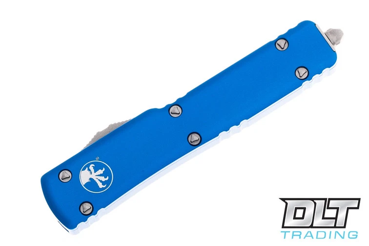 Microtech 149-10BL UTX-70 T/E - Blue Handle - Stonewashed Blade 3 Microtech 149-10BL UTX-70 T/E - Blue Handle - Stonewashed Blade - Image 3