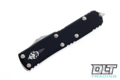 Microtech 719-10S UTX-85 Hellhound - Black Handle - Stonewashed Blade - Signature Series -Knife Online Shop microtech 1013412 44781.1665685617