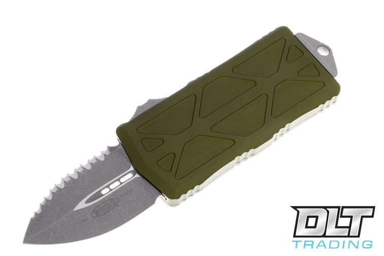 Microtech 157-12APOD Exocet D/E - OD Green Handle - Apocalyptic Blade 1 Microtech 157-12APOD Exocet D/E - OD Green Handle - Apocalyptic Blade