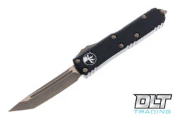 Microtech 233-13AP UTX-85 T/E - Black Handle - Bronze Apocalyptic Blade