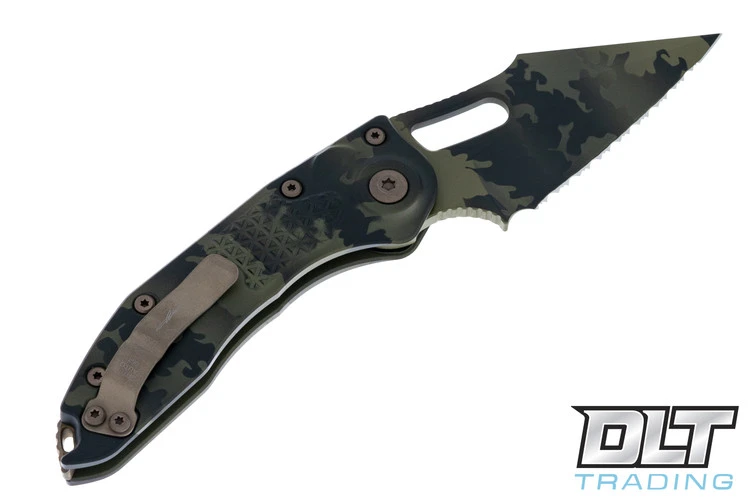 Microtech 169-3OCS Stitch S/E - Olive Camo Handle - Olive Camo Blade - Signature Series 2 Microtech 169-3OCS Stitch S/E - Olive Camo Handle - Olive Camo Blade - Signature Series - Image 2