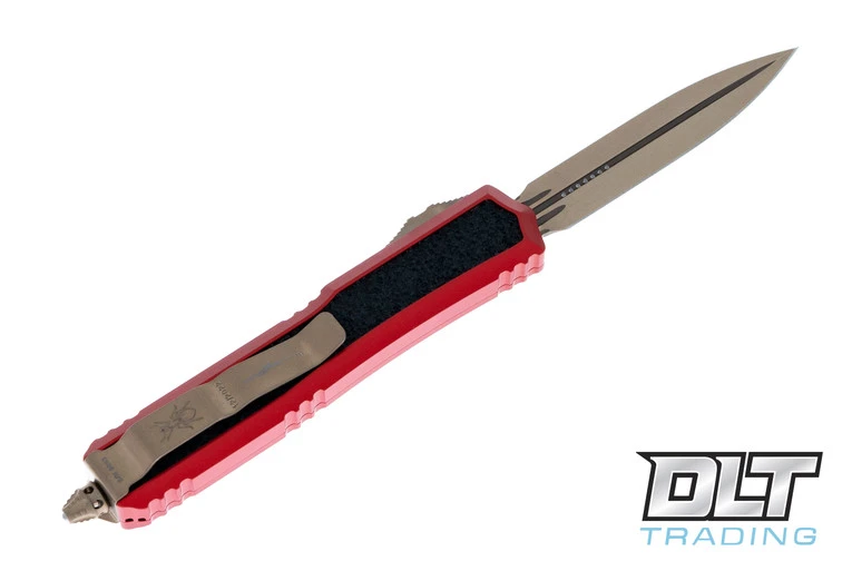 Microtech 206-13RDS Makora D/E - Red Handle - Bronze Blade - Signature Series 2 Microtech 206-13RDS Makora D/E - Red Handle - Bronze Blade - Signature Series - Image 2