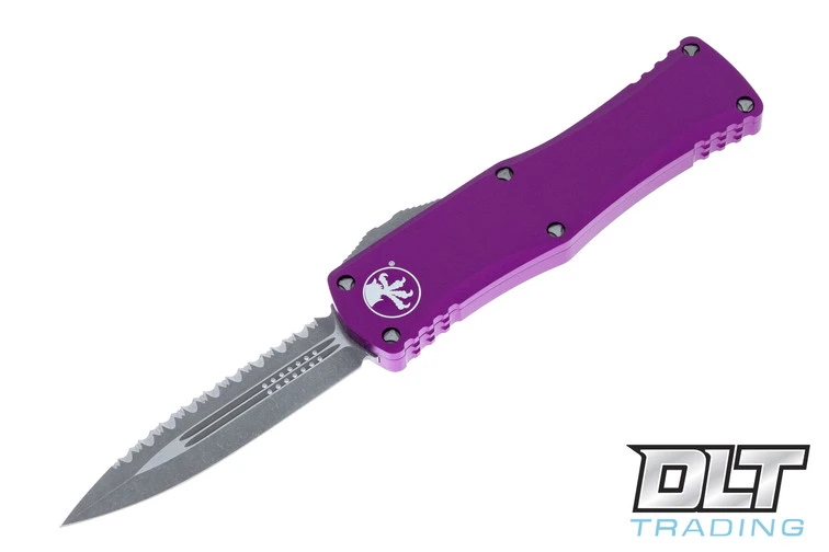 Microtech 702-12APVI Hera D/E - Violet Handle - Apocalyptic Blade 1 Microtech 702-12APVI Hera D/E - Violet Handle - Apocalyptic Blade