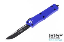 Microtech 139-1PU Troodon S/E - Purple Handle - Black Blade