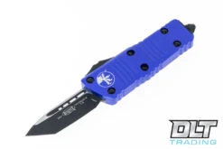 Microtech 240-1PU Mini Troodon T/E - Purple Handle - Black Blade