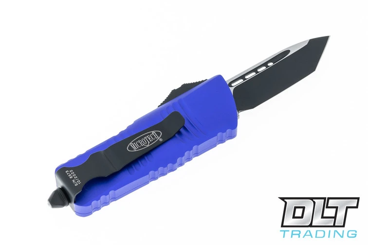 Microtech 240-1PU Mini Troodon T/E - Purple Handle - Black Blade 2 Microtech 240-1PU Mini Troodon T/E - Purple Handle - Black Blade - Image 2