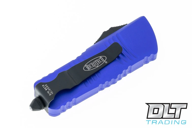Microtech 240-1PU Mini Troodon T/E - Purple Handle - Black Blade 4 Microtech 240-1PU Mini Troodon T/E - Purple Handle - Black Blade - Image 4