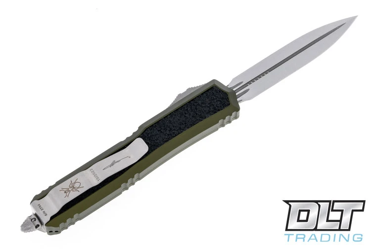 Microtech 206-10ODS Makora D/E - OD Green Handle - Stonewashed Blade - Signature Series 2 Microtech 206-10ODS Makora D/E - OD Green Handle - Stonewashed Blade - Signature Series - Image 2