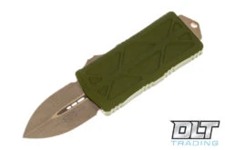 Microtech 157-13OD Exocet D/E - OD Green Handle - Bronze Blade
