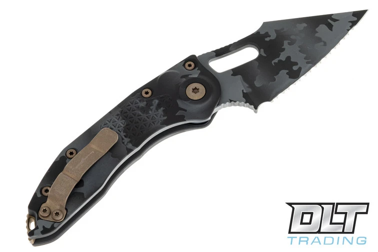 Microtech 169-3UCS Stitch S/E - Urban Camo Handle - Urban Camo Blade - Signature Series 2 Microtech 169-3UCS Stitch S/E - Urban Camo Handle - Urban Camo Blade - Signature Series - Image 2