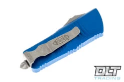 Microtech 240-10APBL Mini Troodon T/E - Blue Handle - Apocalyptic Blade -Knife Online Shop microtech 1128296 39829.1669730135