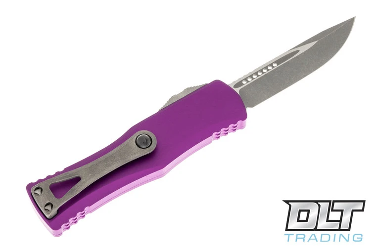 Microtech 703-10APVI Hera S/E - Violet Handle - Apocalyptic Blade 2 Microtech 703-10APVI Hera S/E - Violet Handle - Apocalyptic Blade - Image 2