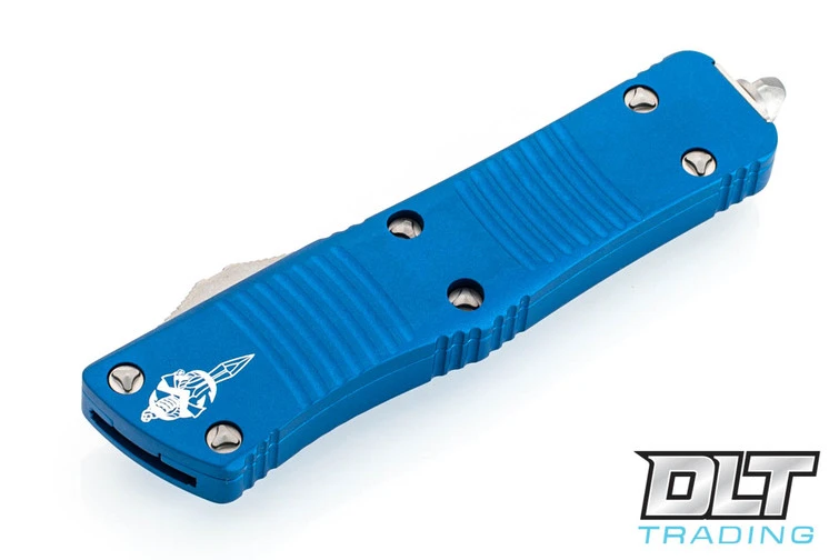 Microtech 619-10BL Troodon Hellhound - Blue Handle - Stonewash Blade 4 Microtech 619-10BL Troodon Hellhound - Blue Handle - Stonewash Blade - Image 4