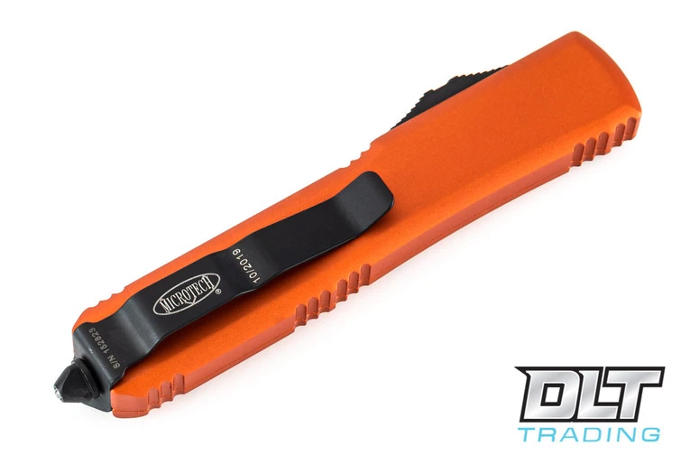 Microtech 121-1OR Ultratech S/E - Orange Handle - Black Blade 4 Microtech 121-1OR Ultratech S/E - Orange Handle - Black Blade - Image 4