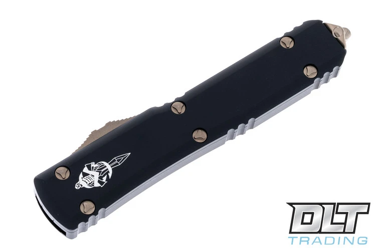 Microtech 119-13S Ultratech Hellhound - Black Handle - Bronze Blade - Signature Series 3 Microtech 119-13S Ultratech Hellhound - Black Handle - Bronze Blade - Signature Series - Image 3