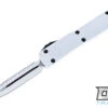 Microtech 122-3STD Ultratech Storm Tropper D/E - White Handle - White Blade
