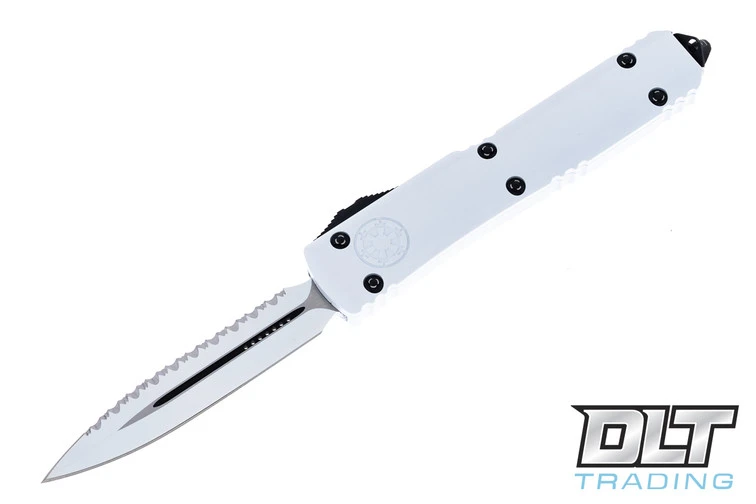 Microtech 122-3STD Ultratech Storm Tropper D/E - White Handle - White Blade 1 Microtech 122-3STD Ultratech Storm Tropper D/E - White Handle - White Blade