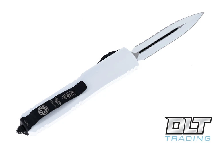 Microtech 122-3STD Ultratech Storm Tropper D/E - White Handle - White Blade 2 Microtech 122-3STD Ultratech Storm Tropper D/E - White Handle - White Blade - Image 2