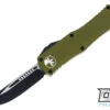Microtech 703-1OD Hera S/E - OD Green Handle - Black Blade