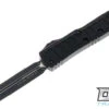 Microtech 230II-1TS UTX-85 II Spartan - Black Handle - Black Blade - Signature Series
