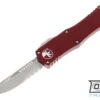 Microtech 703-11MR Hera S/E - Merlot Red Handle - Stonewashed Blade