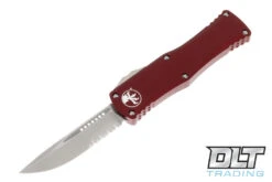 Microtech 703-11MR Hera S/E - Merlot Red Handle - Stonewashed Blade