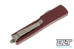 Microtech 148-4MR UTX-70 S/E - Merlot Red Handle - Satin Blade -Knife Online Shop microtech 92720289 55759.1664378719
