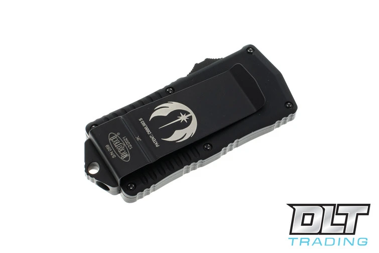 Microtech 157-1JK Exocet D/E Jedi Knight - Black Handle - Blue Blade 5 Microtech 157-1JK Exocet D/E Jedi Knight - Black Handle - Blue Blade - Image 5