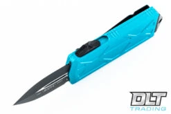 Microtech 157-1TQ Excocet - Turquoise Handle - Black Blade -Knife Online Shop microtech knives 17261 28710.1578416822