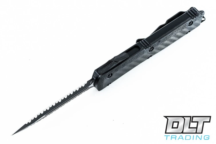Microtech 122-D3CFT Ultratech D/E - Carbon Fiber - Black Blade 3 Microtech 122-D3CFT Ultratech D/E - Carbon Fiber - Black Blade - Image 3