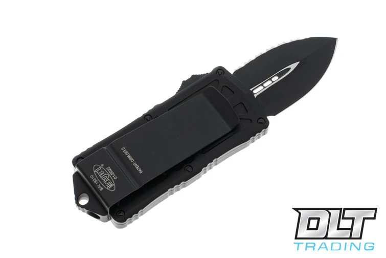 Microtech 157-3T Exocet D/E - Black Handle - Black Blade 2 Microtech 157-3T Exocet D/E - Black Handle - Black Blade - Image 2