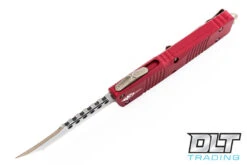 Microtech 219-13RDS Combat Troodon Hellhound - Red Handle - Bronze Blade - Signature Ser… -Knife Online Shop microtech knives 228036 33419.1582935767