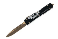 Microtech 121-13DMS Ultratech S/E - Black Handle - Bronze Apocalyptic Blade - Deadman's …