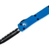 Microtech 147-3BL UTX-70 D/E - Blue Handle - Black Blade