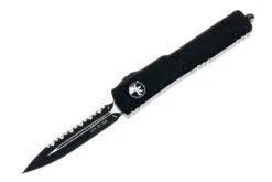 Microtech 147-3T UTX-70 D/E - Black Handle - Black Blade