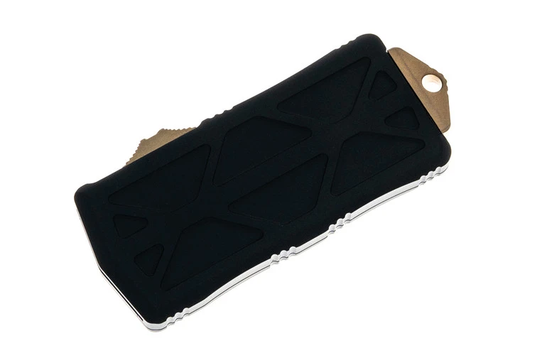 Microtech 157-15 Exocet D/E - Black Handle - Bronze Blade 3 Microtech 157-15 Exocet D/E - Black Handle - Bronze Blade - Image 3