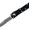 Microtech 231-11AP UTX-85 S/E - Black Handle - Apocalyptic Blade