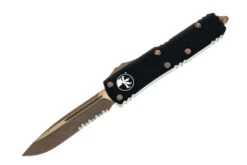 Microtech 231-14AP UTX-85 S/E - Black Handle - Bronze Apocalyptic Blade
