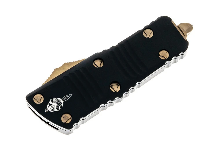 Microtech 819-13S Mini Troodon Hellhound - Black Handle - Bronze Blade - Signature Serie… 3 Microtech 819-13S Mini Troodon Hellhound - Black Handle - Bronze Blade - Signature Serie… - Image 3