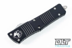 Microtech 146-4 Combat Troodon Bowie - Black Handle - Satin Blade -Knife Online Shop microtech knives 3137 53321.1613768815