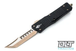 Microtech 219-13S Combat Troodon Hellhound - Black Handle - Bronze Blade - Signature Ser…