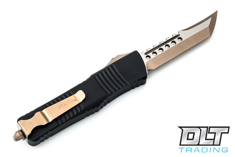 Microtech 219-13S Combat Troodon Hellhound - Black Handle - Bronze Blade - Signature Ser… 2 Microtech 219-13S Combat Troodon Hellhound - Black Handle - Bronze Blade - Signature Ser… - Image 2