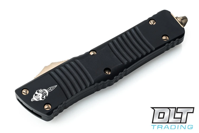 Microtech 219-13S Combat Troodon Hellhound - Black Handle - Bronze Blade - Signature Ser… 4 Microtech 219-13S Combat Troodon Hellhound - Black Handle - Bronze Blade - Signature Ser… - Image 4