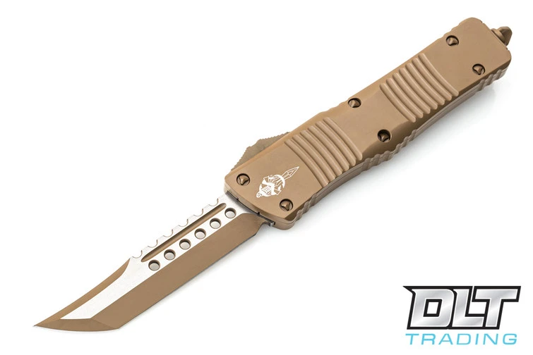Microtech 219-1CDES Combat Troodon Hellhound - Cerakote Dark Earth - Signature Series 1 Microtech 219-1CDES Combat Troodon Hellhound - Cerakote Dark Earth - Signature Series