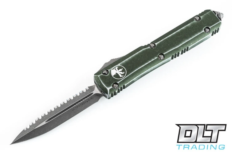 Microtech 122-12DOD Ultratech D/E - OD Green Handle - Apocalyptic Blade 1 Microtech 122-12DOD Ultratech D/E - OD Green Handle - Apocalyptic Blade