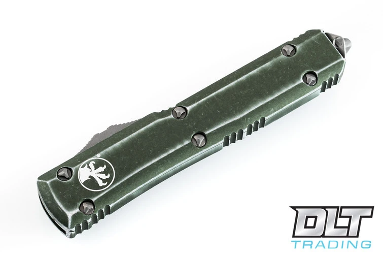 Microtech 122-12DOD Ultratech D/E - OD Green Handle - Apocalyptic Blade 4 Microtech 122-12DOD Ultratech D/E - OD Green Handle - Apocalyptic Blade - Image 4