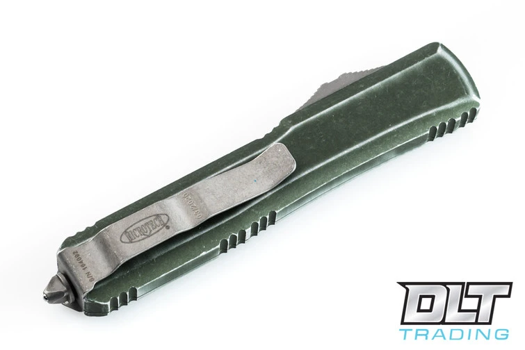 Microtech 122-12DOD Ultratech D/E - OD Green Handle - Apocalyptic Blade 5 Microtech 122-12DOD Ultratech D/E - OD Green Handle - Apocalyptic Blade - Image 5