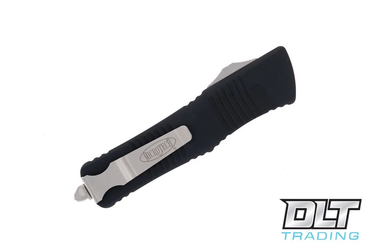 Microtech 146-10 Combat Troodon Bowie - Black Handle - Stonewashed Blade 5 Microtech 146-10 Combat Troodon Bowie - Black Handle - Stonewashed Blade - Image 5