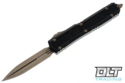 Microtech 206-13S Makora D/E - Black Handle - Bronze Blade - Signature Series